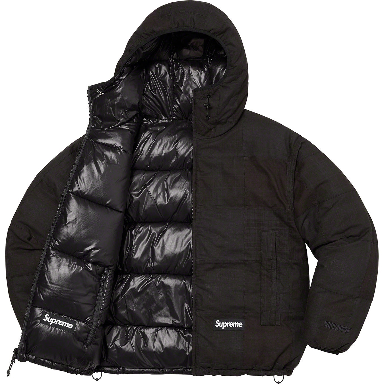 Madras Reversible WINDSTOPPER® Puffer Jacket view 18